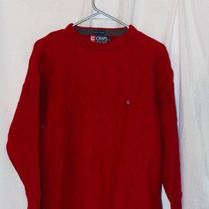 Heavy Knit Red Sweater